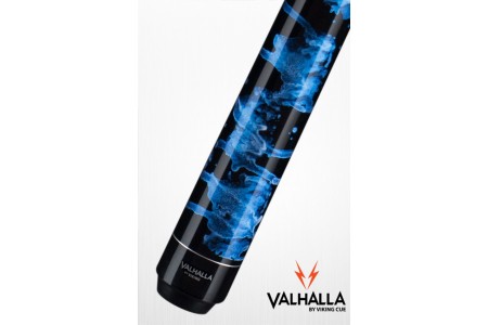 Двухсоставной бильярдный кий для пула "Viking Valhalla VA211" (синий)